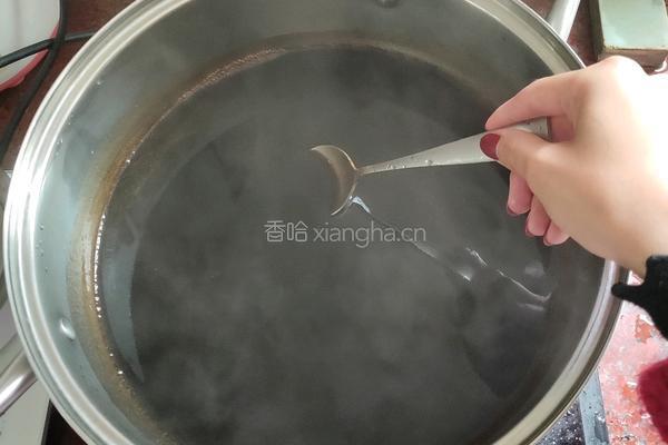 椰浆黑凉粉的做法图解4