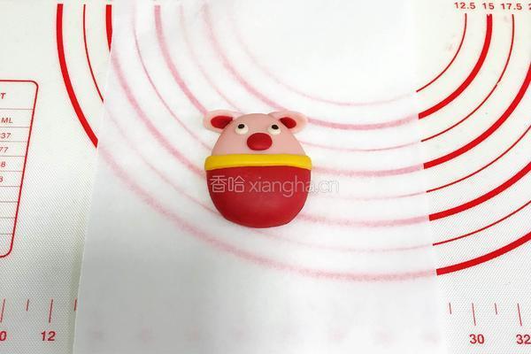 小福猪中国结馒头的做法图解15