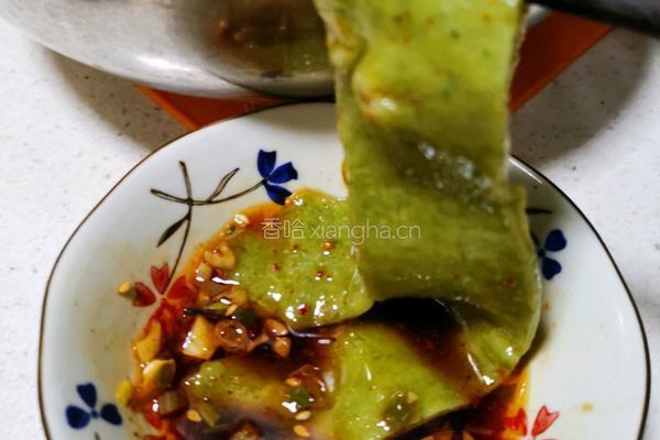 蘸水菠菜面的做法图解14