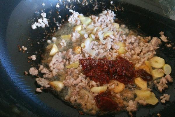 新文美食 肉末豆腐的做法图解5