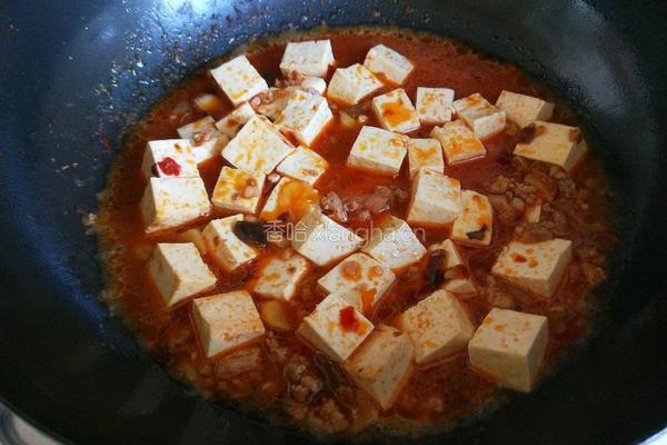 新文美食 肉末豆腐的做法图解8