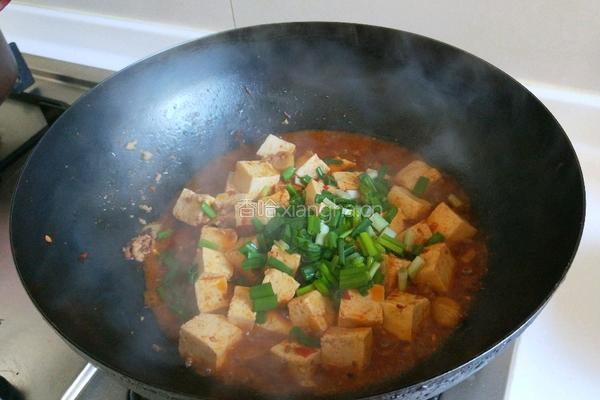 新文美食 肉末豆腐的做法图解10
