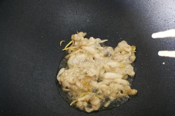 豆干炒蛏肉的做法图解8