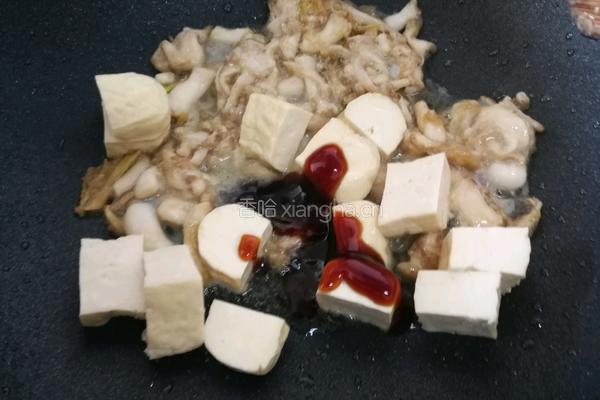 豆干炒蛏肉的做法图解9