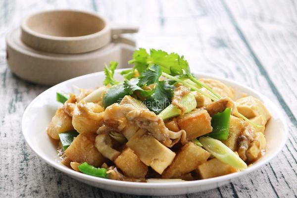 豆干炒蛏肉的做法图解13