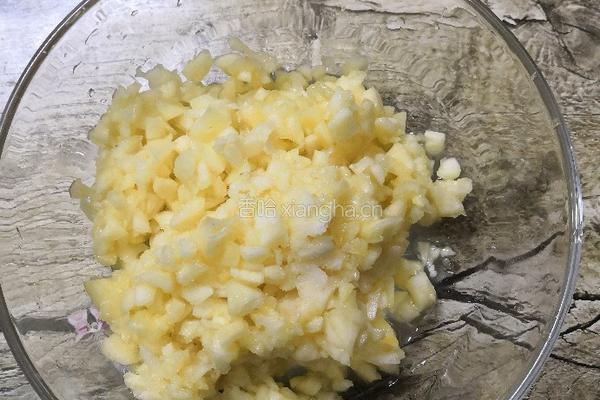 菠萝豆沙甜饭的做法图解2