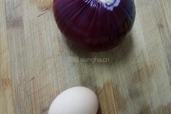 洋葱炒鸡蛋的做法图解1
