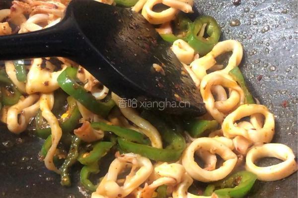 老干妈炒鱿鱼的做法图解8