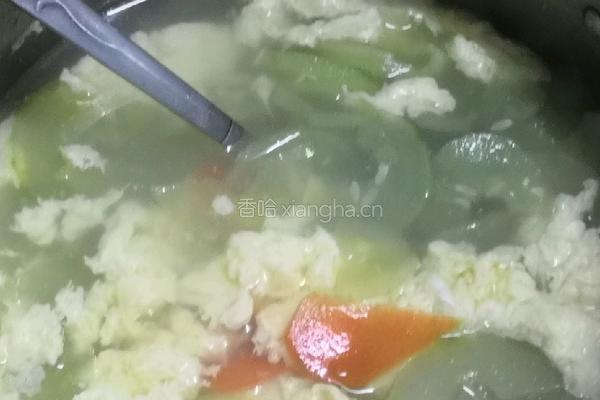 黄瓜鸡蛋汤（翡翠金镶玉）
