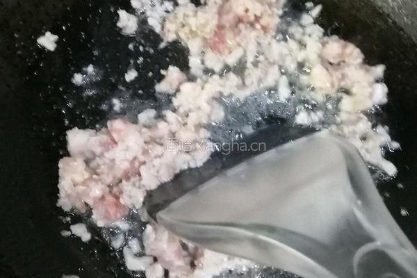 肉末粉条的做法图解4
