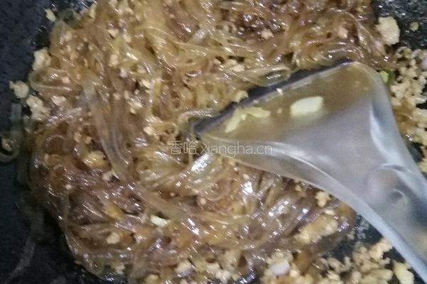 肉末粉条的做法图解6