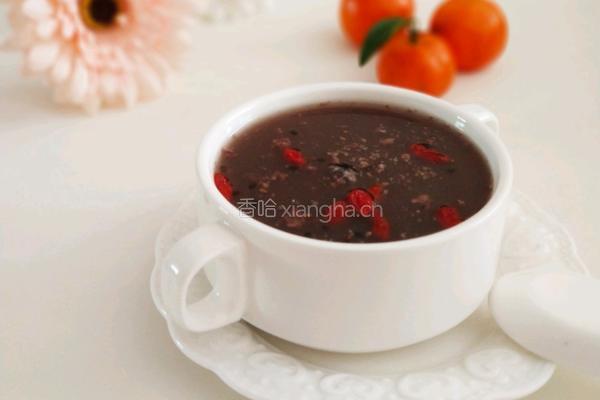 糯米黑豆粥的做法图解6