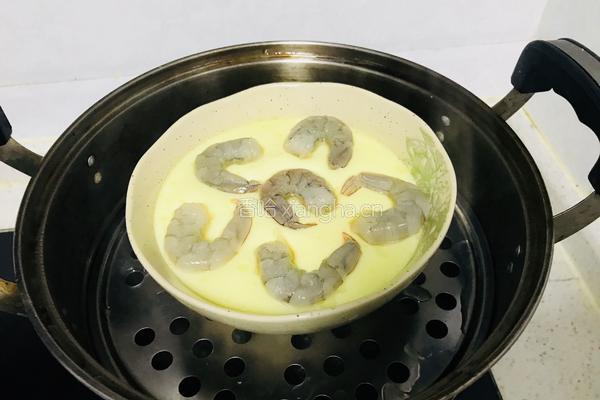 虾仁蒸蛋的做法图解7