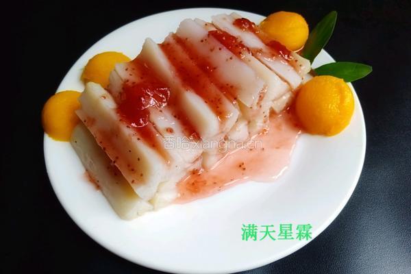 草莓芒果山药的做法图解12