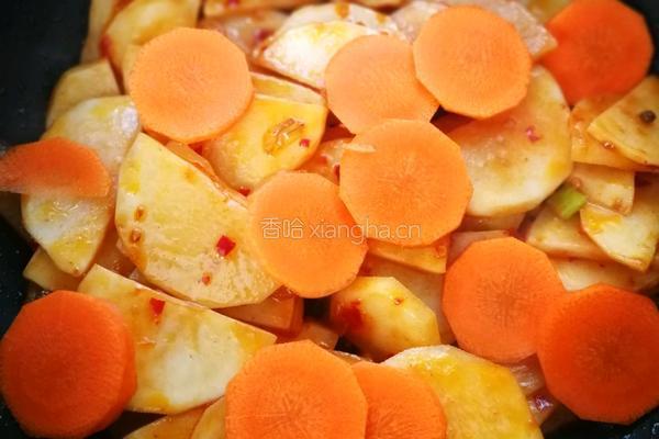 土豆片炖海带的做法图解6