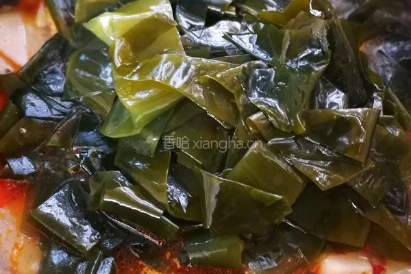 土豆片炖海带的做法图解8