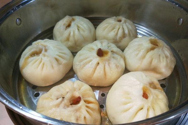 新文美食 猪肉白色香菇包子的做法图解15