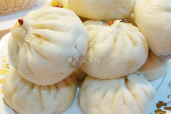 新文美食 猪肉白色香菇包子的做法图解16