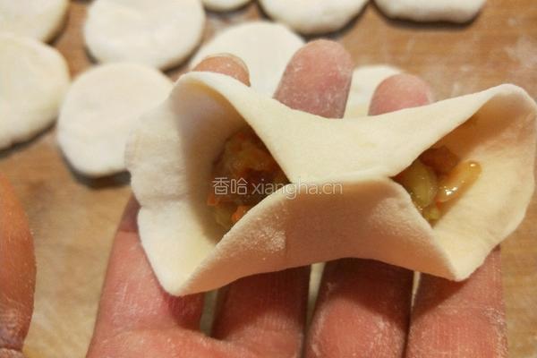 新文美食 四喜蒸饺的做法图解11