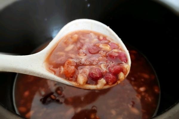 红豆花生燕麦粥的做法图解10