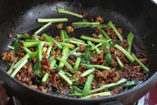 酱烧肉末豆腐的做法图解6