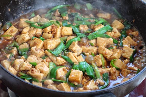 酱烧肉末豆腐的做法图解8