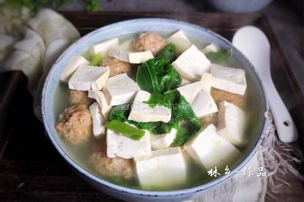 豆腐肉丸汤的做法图解12