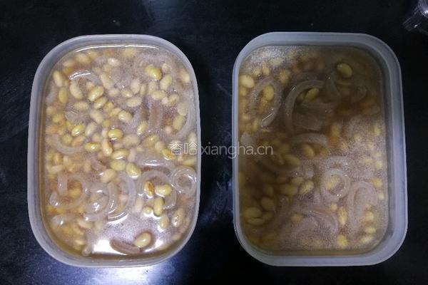 黄豆肉皮冻～胶原蛋白与植物蛋白的强强联合的做法图解7