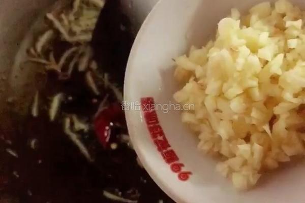 香辣蚝油菜苔的做法图解5