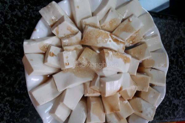 爽口豆腐的做法图解4