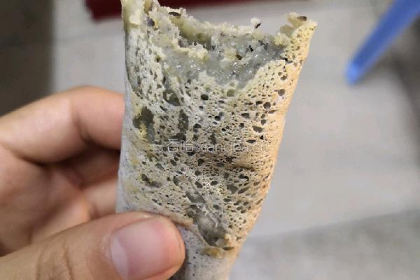 烘豆渣饼