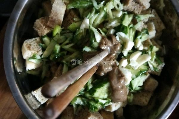 凉拌面筋的做法图解3