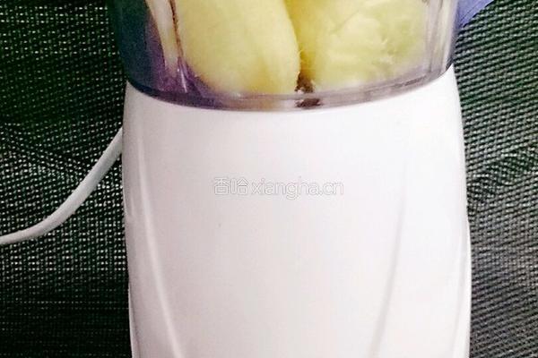 香蕉黑芝麻饼（木糖醇）的做法图解2