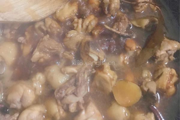 土豆炖鸡腿的做法图解3