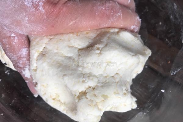 酥皮红薯饼的做法图解4