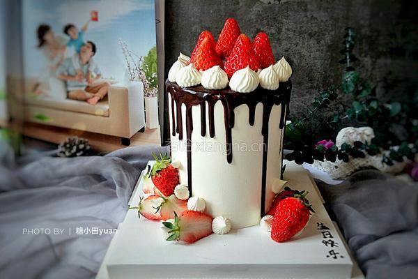 送你一份甜蜜‖生日蛋糕的做法图解38