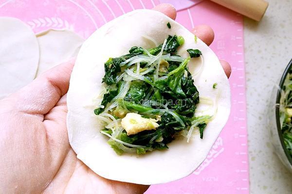 菠菜鸡蛋盒子的做法图解10