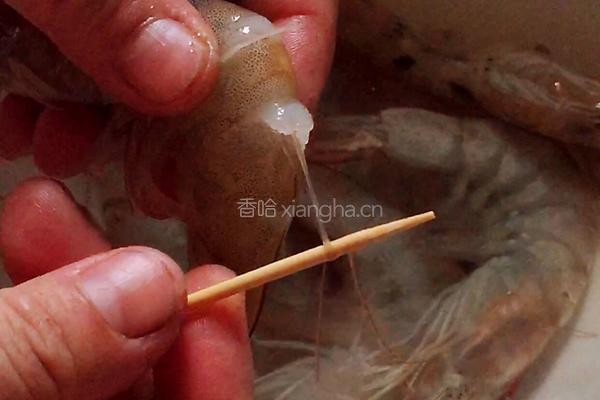 盐烤大虾的做法图解1
