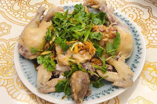 粤式红葱头淋鸡的做法图解11