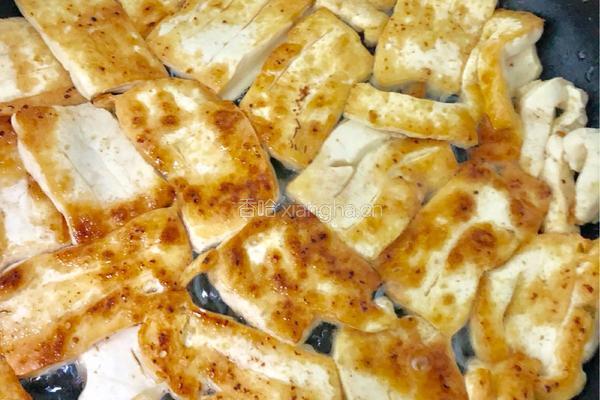家常铁板豆腐的做法图解2