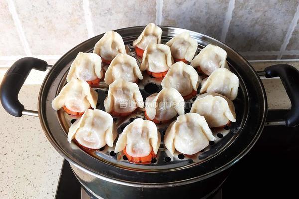 丝瓜肉馅蒸饺的做法图解11