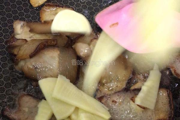 酱肉炒灯椒的做法图解6