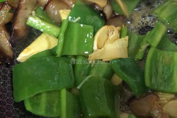 酱肉炒灯椒的做法图解11