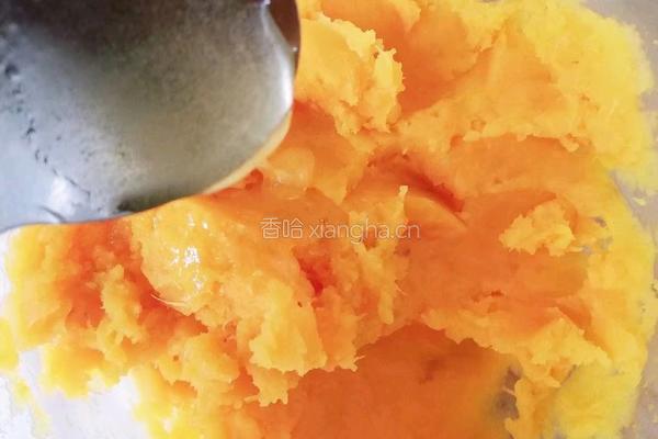 椰蓉双色薯球的做法图解4