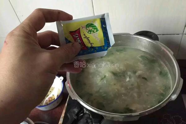 胡椒扇贝粥的做法图解3