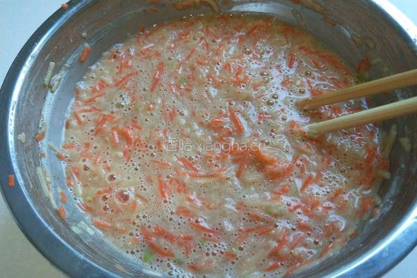 北京特色小吃 胡萝卜土豆煎饼的做法图解6