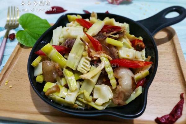 泡椒笋子炒肉片的做法图解14
