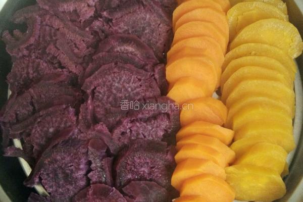 三色芋圆(手工)的做法图解4