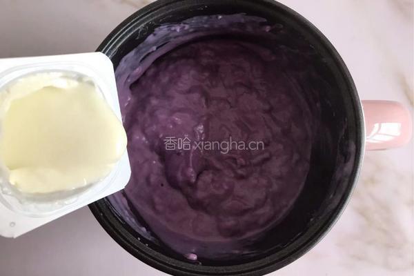 奶香紫薯小方的做法图解8
