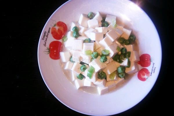 青豆烧豆腐